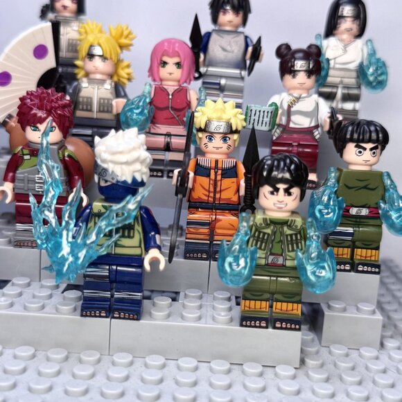 Naruto Custom Minifigure Mega Set – Team 7, Team 8, Team 10 & More (19pcs) - Picture 5 of 6